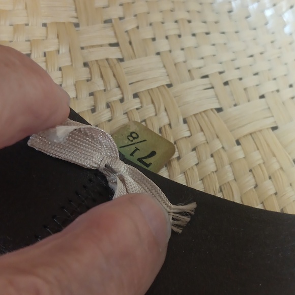 STETSON JOHN B. STETSON COMPANY Size 7 1/8 ALAMO LOT W7003-F081 - Picture 9 of 9